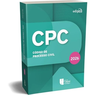 CPC - Código de processo civil 2026 - Coleção Mini Códigos - ( LANÇAMENTO ) Livros de direito em Oferta na Shopee