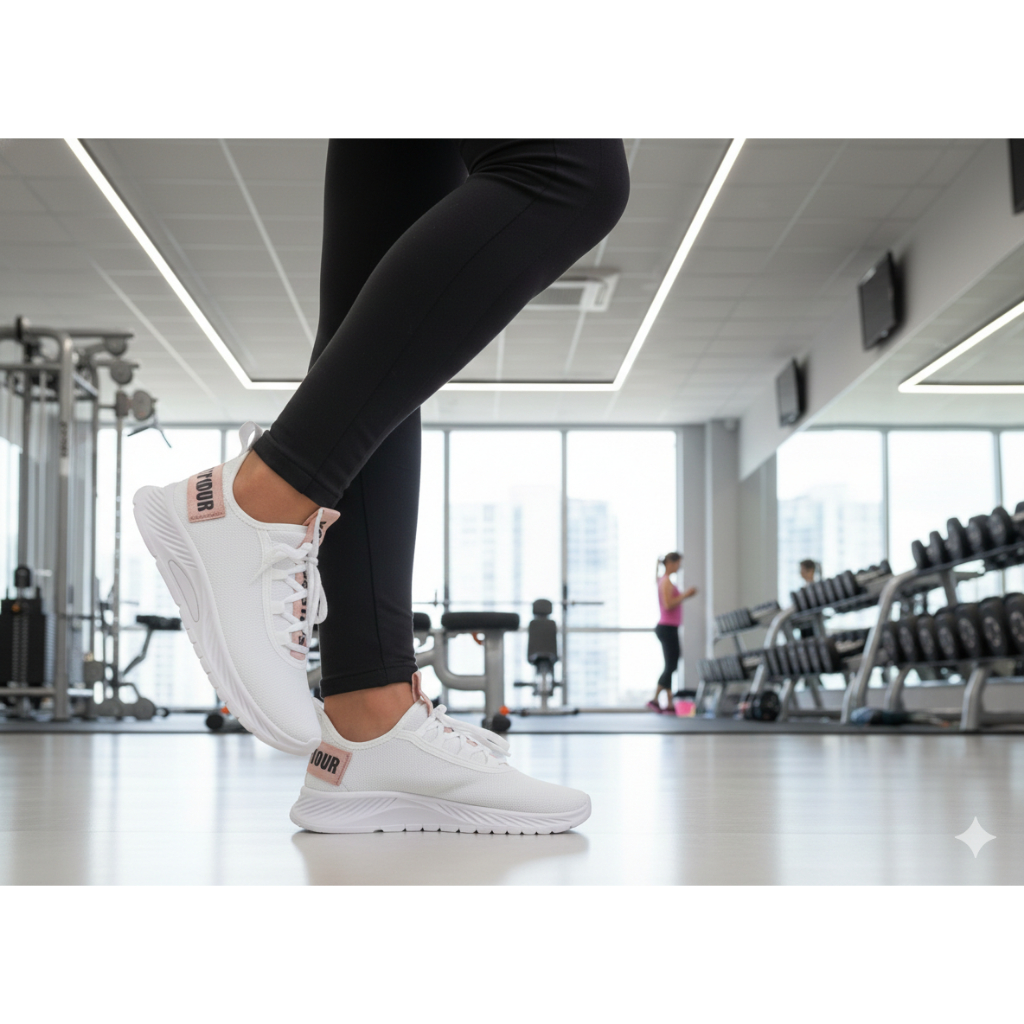 Tênis Feminino Esportivo Leve e mácio Academia Corrida