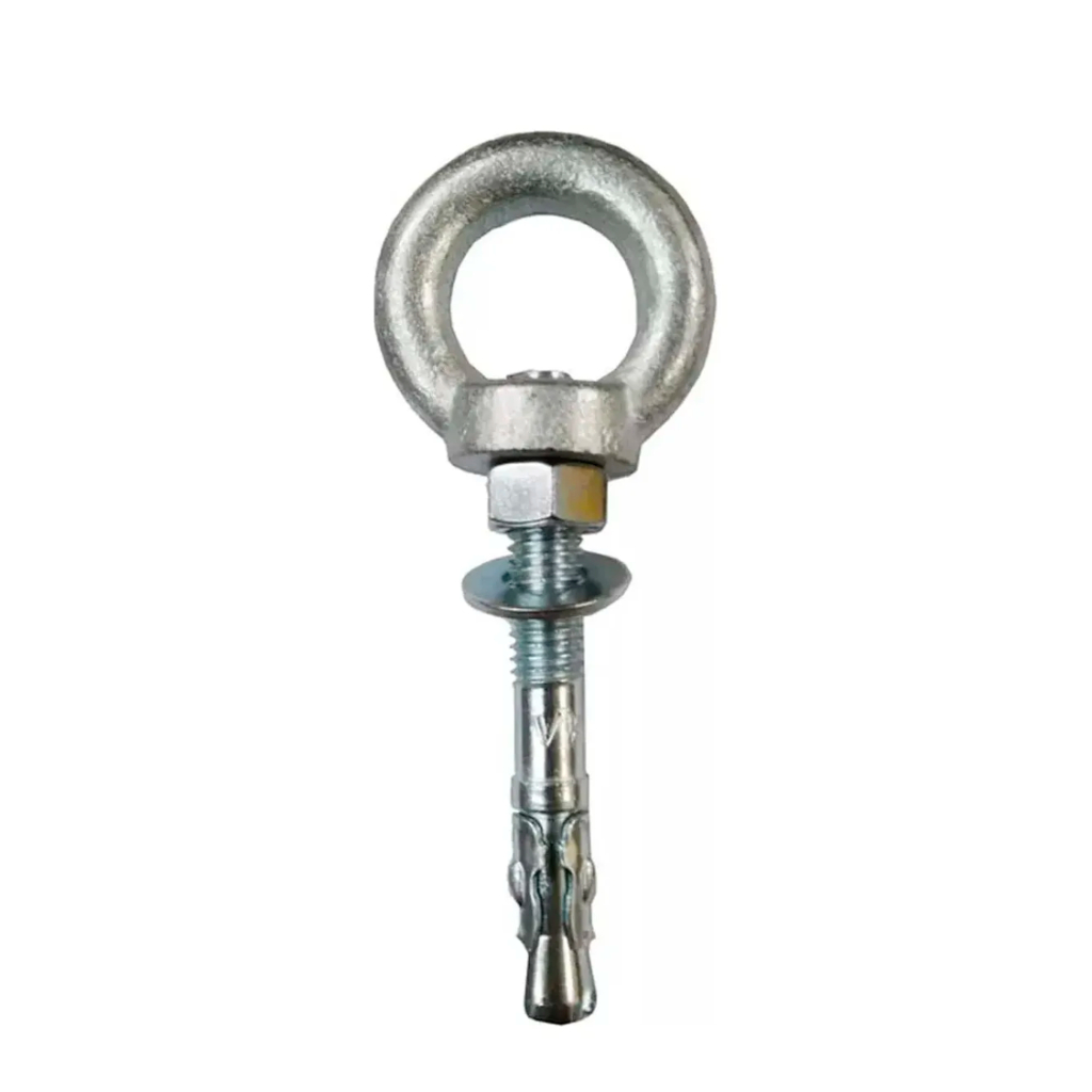 2 Chumbador Olhal Para Ancoragem Rosca De 3/8 X 3.1/2 Polegadas - 2 Unidades