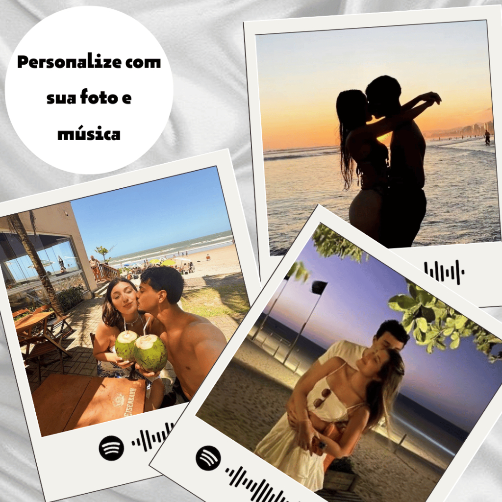 Mini Foto Com QR  Code Música Personalizada - ESCOLHA A QUANTIDADE QUE DESEJA FULL HD PREMIUM em Oferta na Shopee
