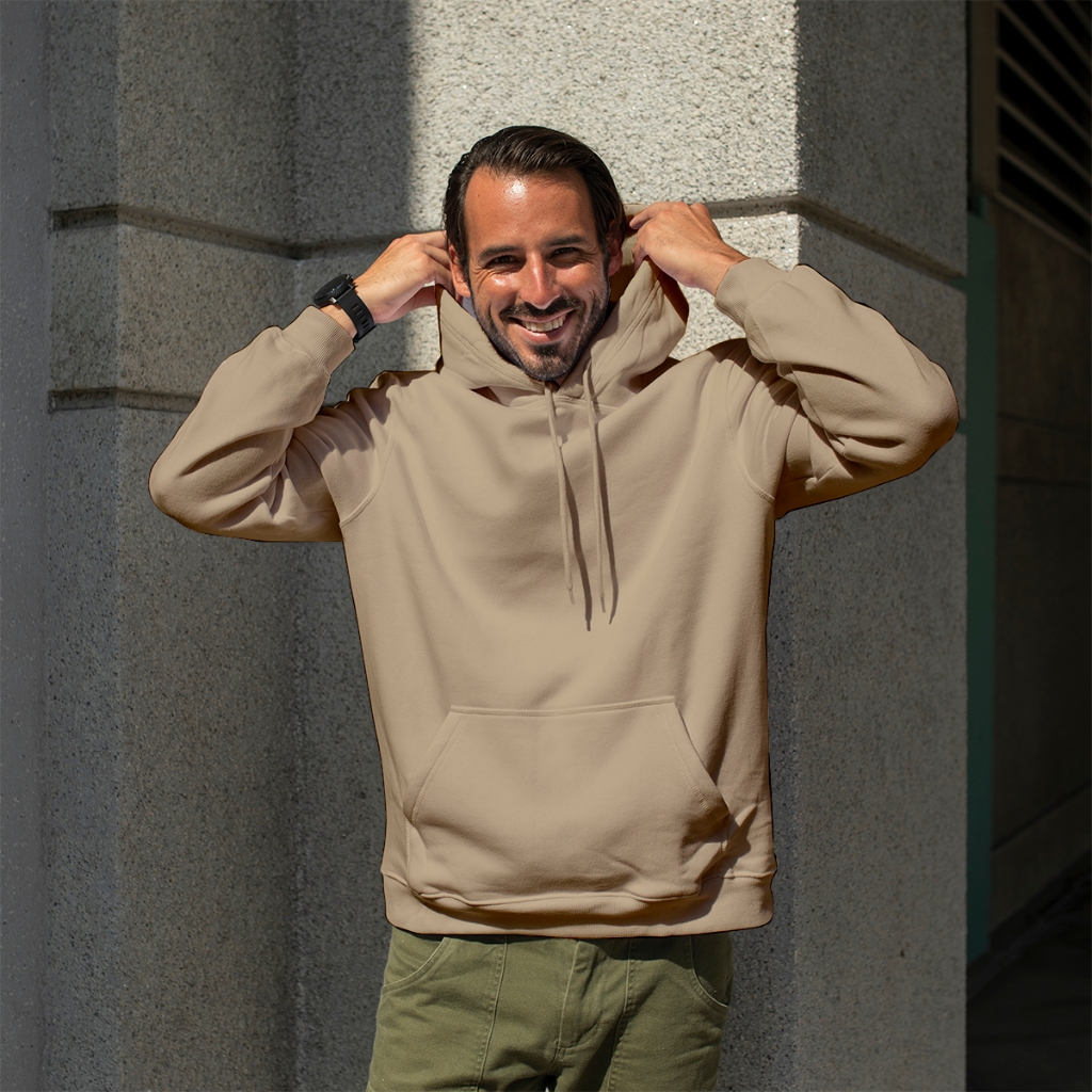 Moletom Liso Premium Básico Blusa De Frio Casaco Flanelado Masculino Feminino Canguru Capuz e Bolso Varias Cores