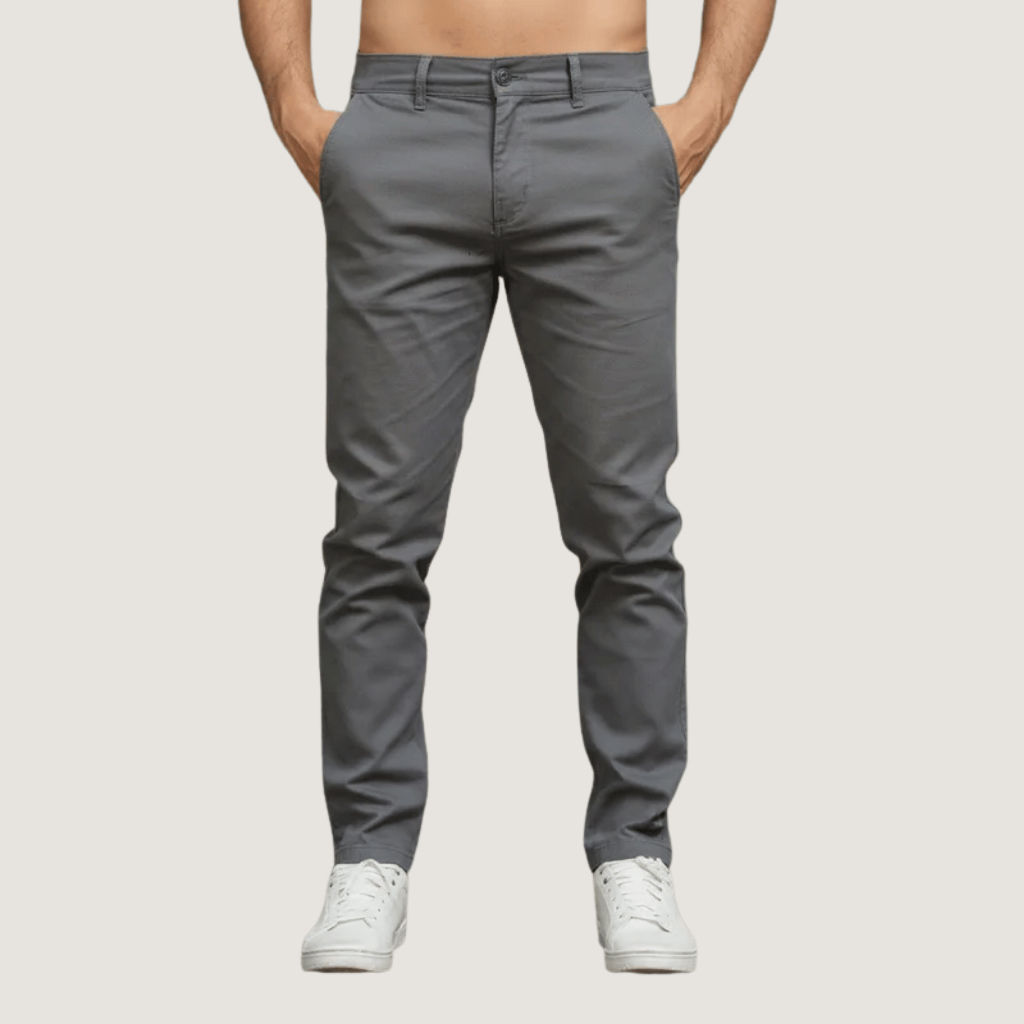 Calça Sarja Masculina Slim Masculino com Lycra Elastano Bolso Faca Confortável Moderna Várias Cores