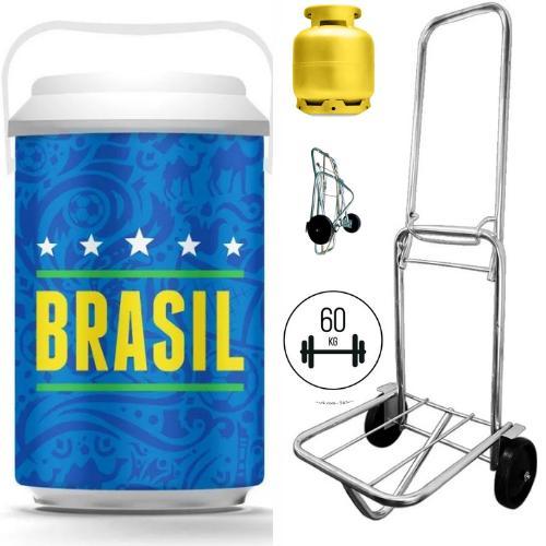 CARRINHO MALEIRO DE FEIRA IDEAL PARA PRAIA CARGAS GALÃO DE ÁGUA GÁS MALAS