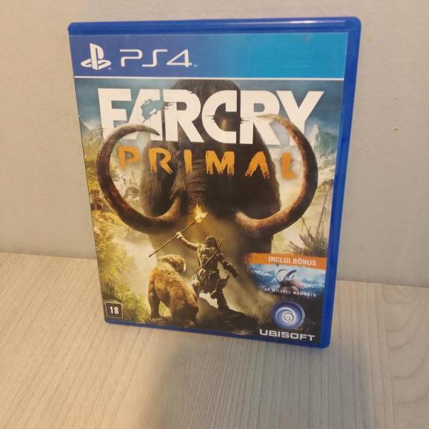 Jogo Far Cry Primal Ps4 Mídia Física