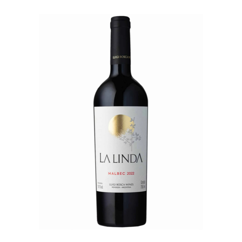 Vinho La Linda Malbec Argentino Tinto 750ml em Oferta na Shopee