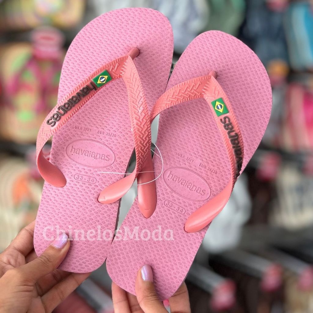 Havaianas Chinelos Brasil Logo ADULTO