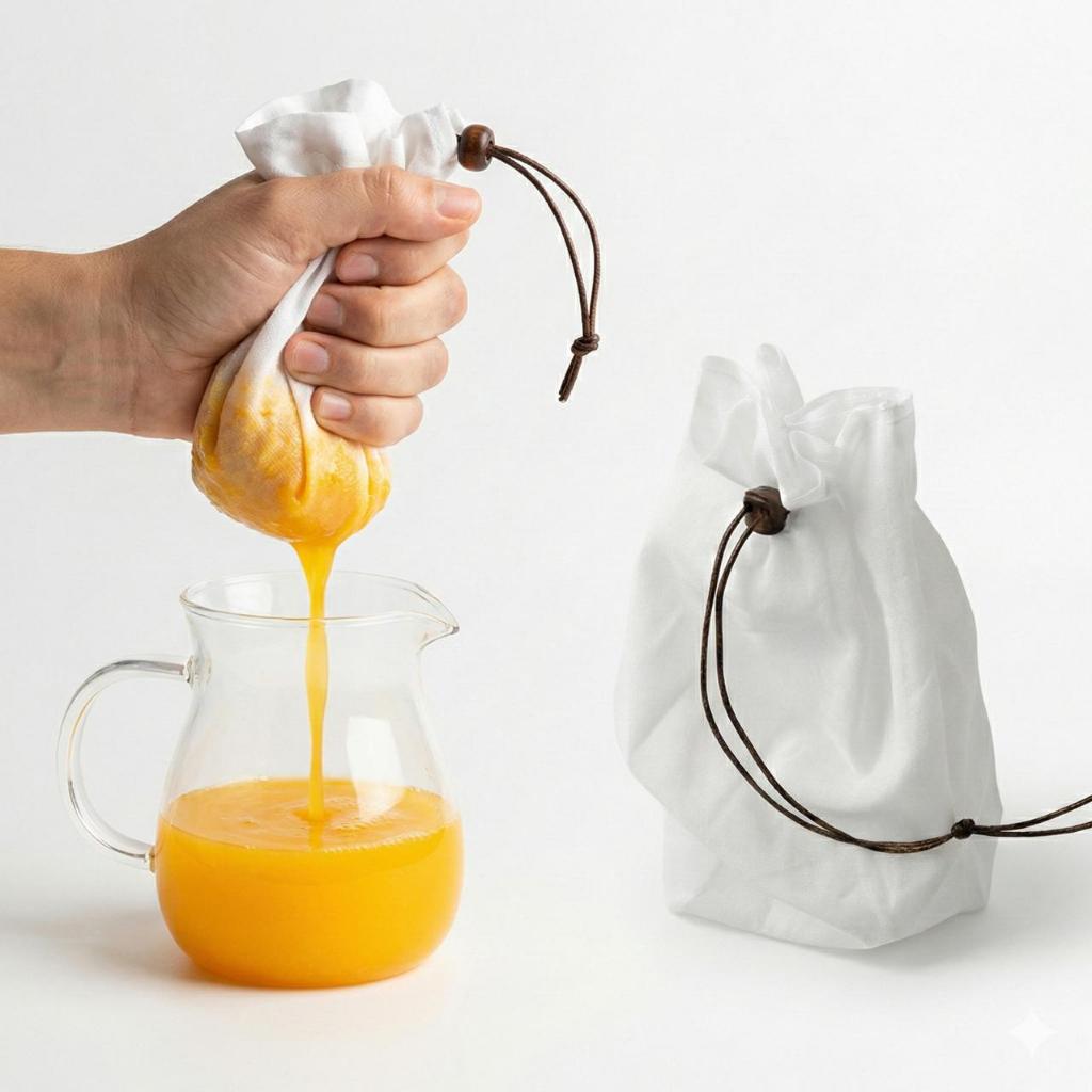 Coador Voal  leite vegetal suco verde, suco detox, kefir emagrecer  1 unidade promoção em Oferta na Shopee