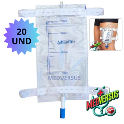 Bolsa coletora de urina de PERNA 750ml