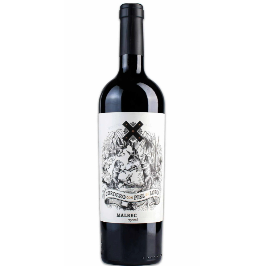 Vinho Cordero Con Piel de Lobo Malbec Argentino Tinto 750ml em Oferta na Shopee