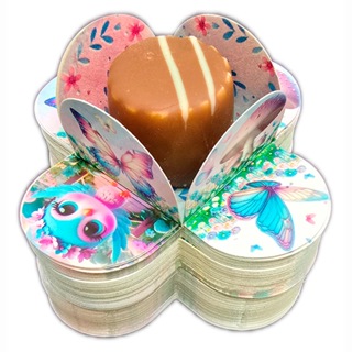 Forminhas Jardim Encantado Festa Infantil para doces Brigadeiros em Oferta na Shopee