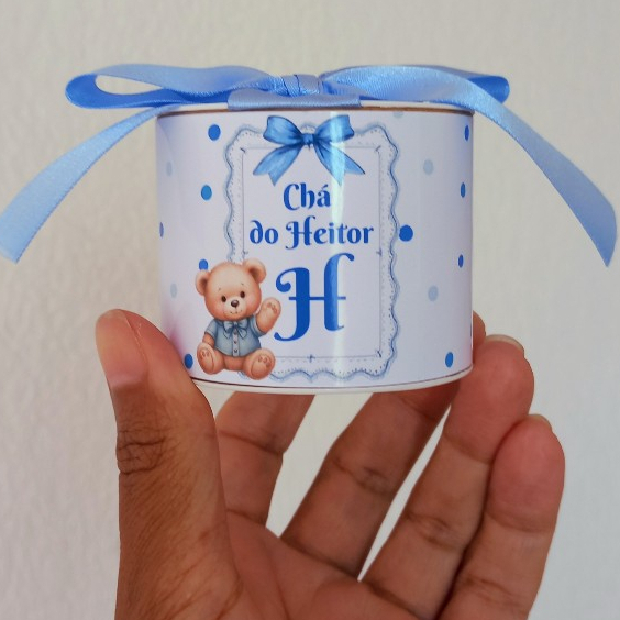 Kit Tubolata Personalizada 5x6 CHÁ DE BEBÊ Lembrancinha para Festa de Aniversário,Chá de Bebê,Maternidade vários temas
