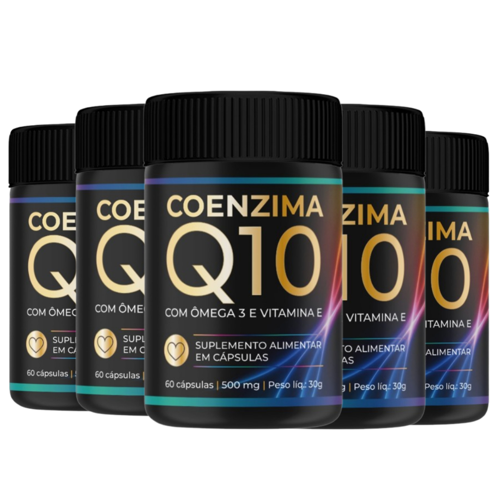 Coenzima Q10 C/omega 3 e vitamina E 60 cáps N Nature