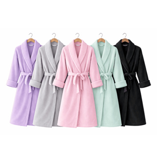 Roupão Microfibra Feminino Toque Macio Luxo Conforto Spa em Oferta na Shopee