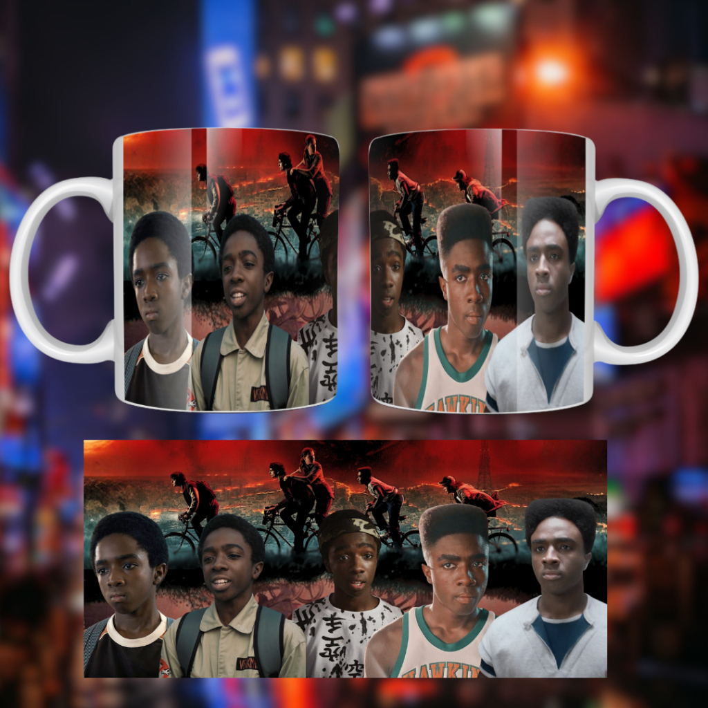 Caneca Stranger Things Lucas Sinclair