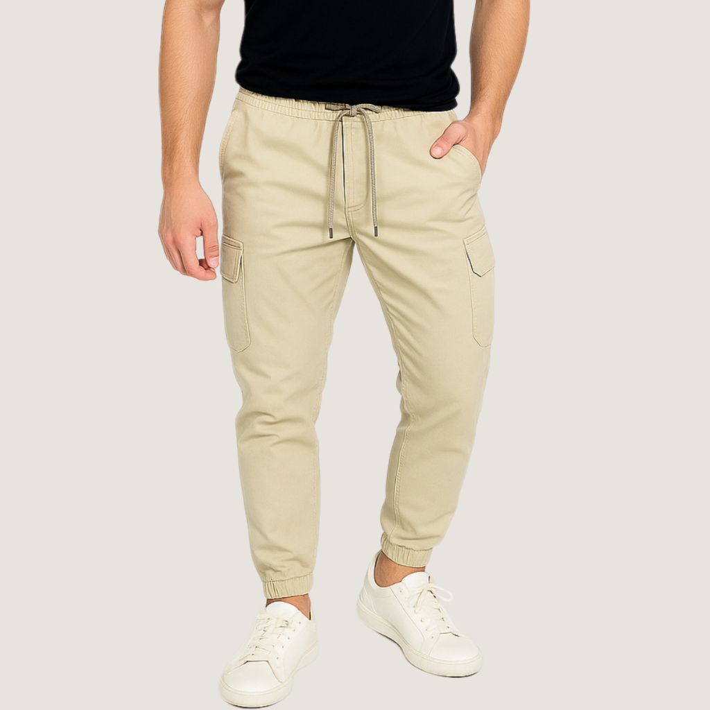Calca Cargo Masculina Calça Jogger Masculino Punho
