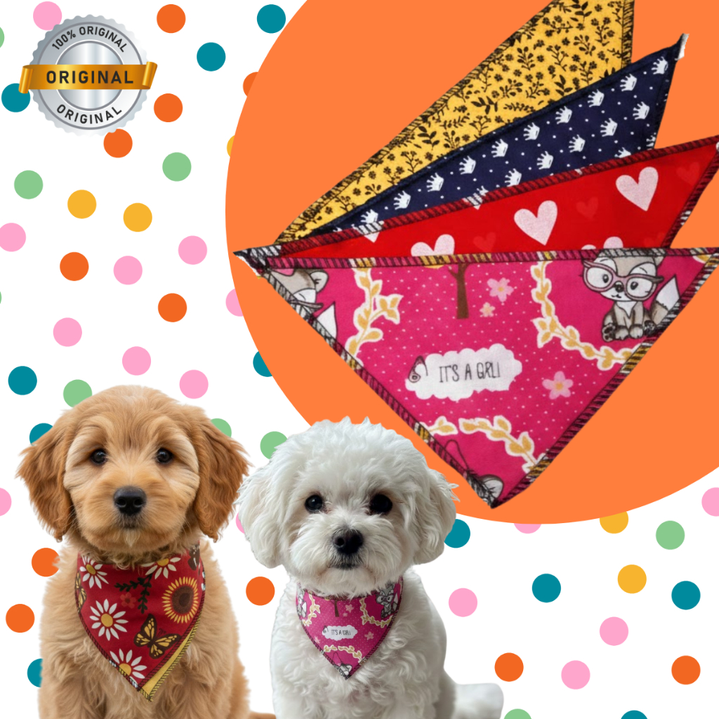 Kit 15 Bandana Pet P, Fêmea, Cachorro, Cães, Banho e Tosa, Pet Shop