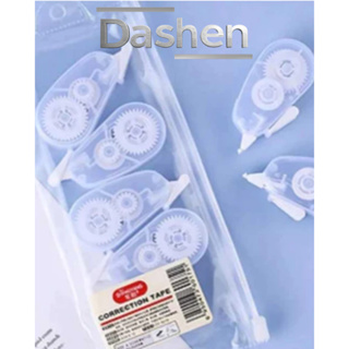 Kit 6x Fita Corretiva – Correction Tape 5 mm x 4/6 m – Pack Escolar e Escritório em Oferta na Shopee