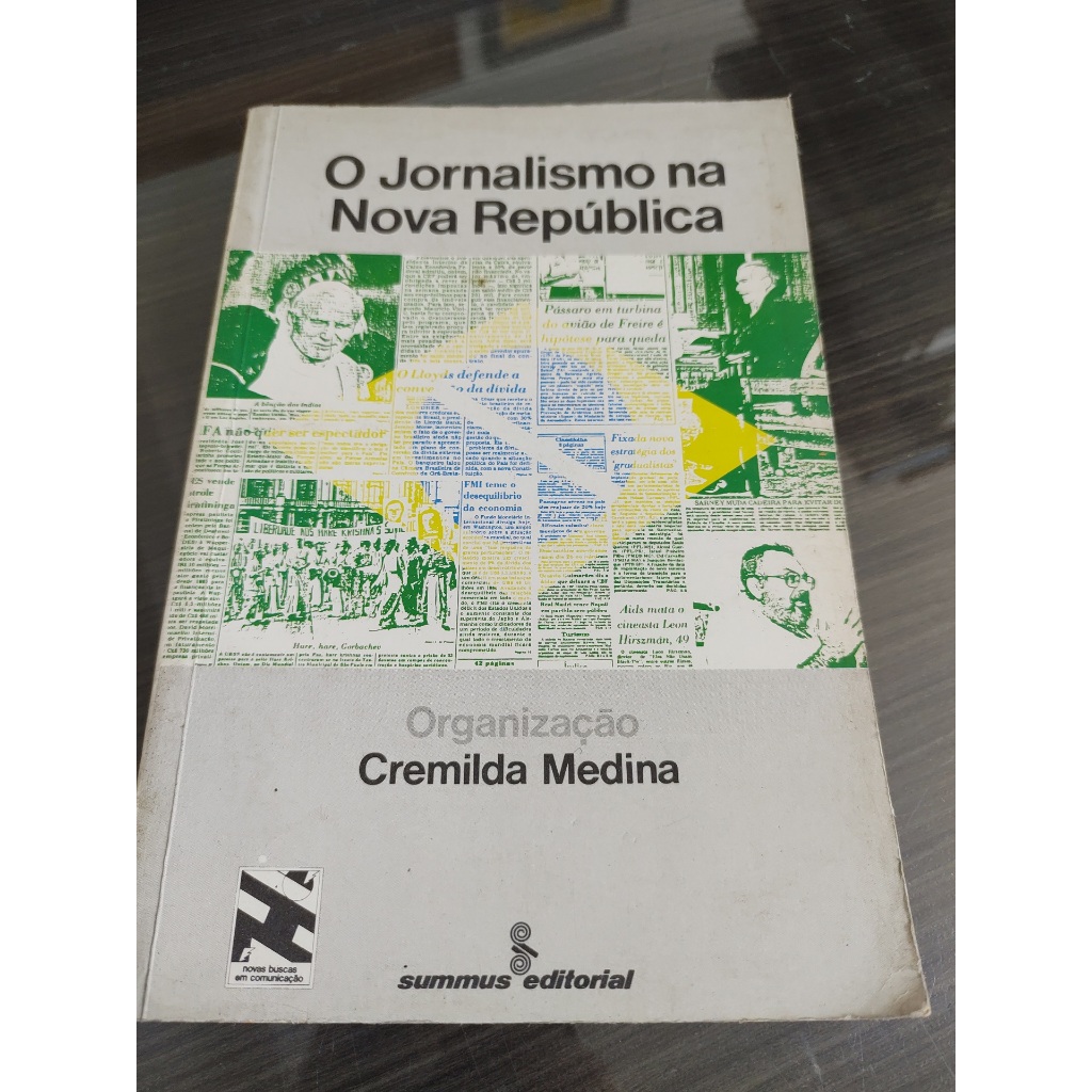 Livro O Jornalismo na Nova Republica Cremilda Medina Org.