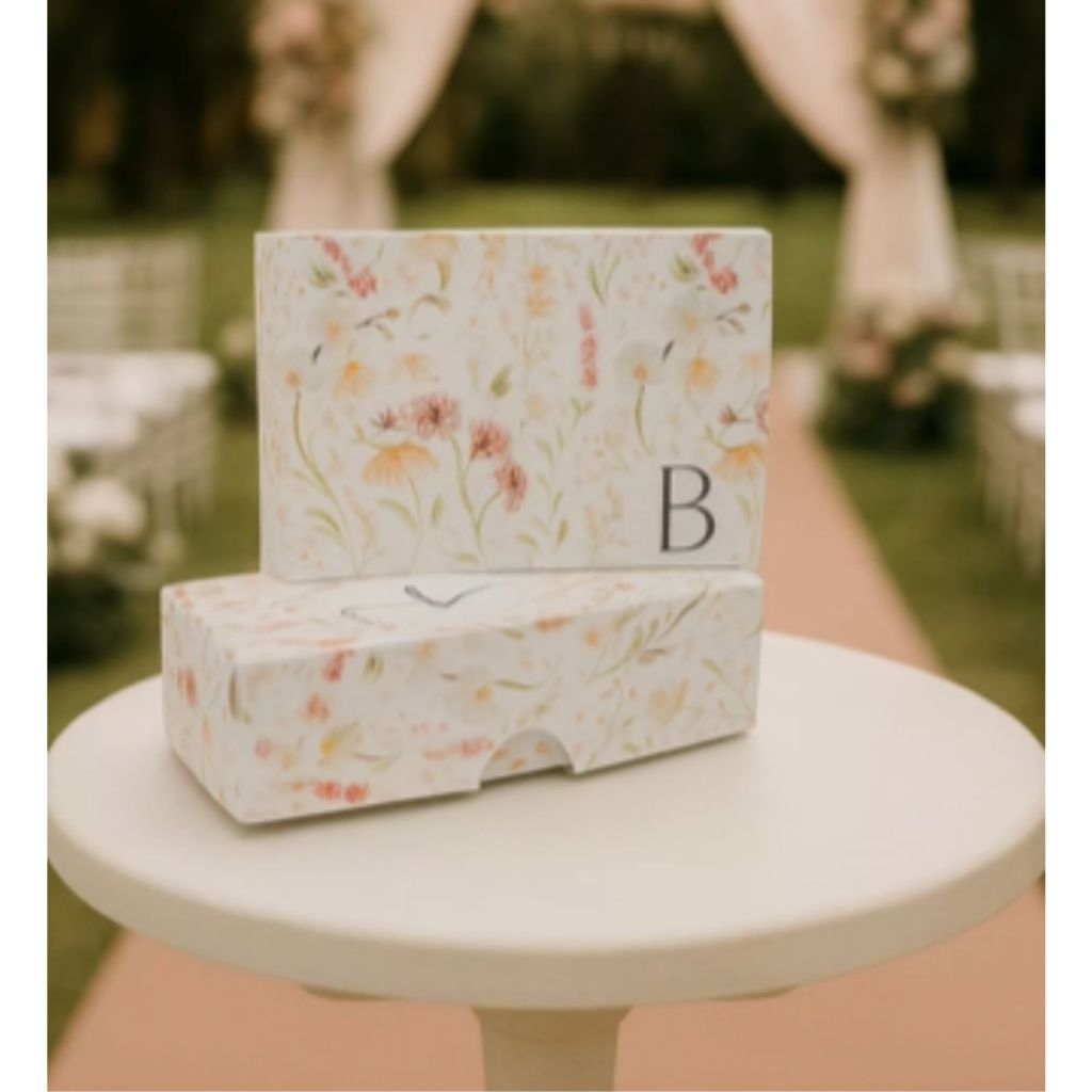 Caixa 6 doces Personalizada Casamento - Caixa 6 doces | caixinhas lembrança — imagem 2 de 2