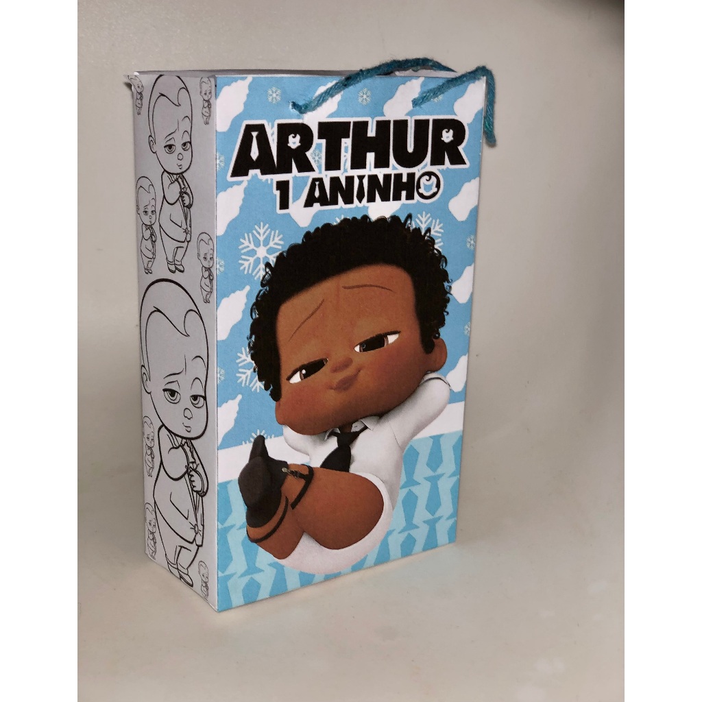 15 SACOLINHA PERSONALIZADA, O PODEROSO CHEFINHO AFRO