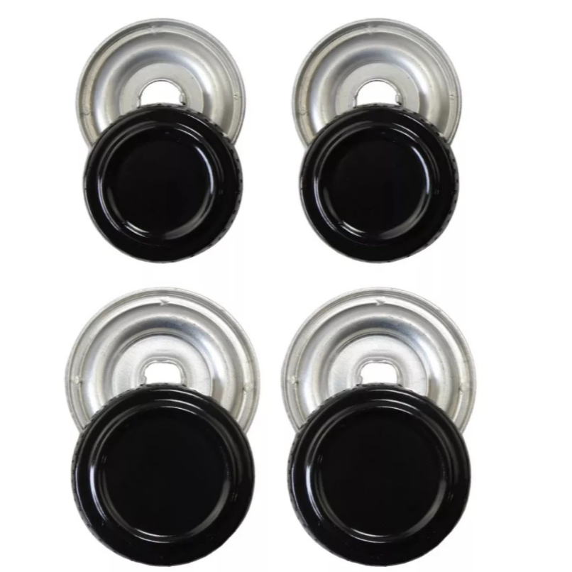Kit Espalhador e Queimador Fogão Braslar Asiático Júnior 4 bocas - 4 GRANDES ESPALHADORES + 4 GRANDES ESPALHADORES