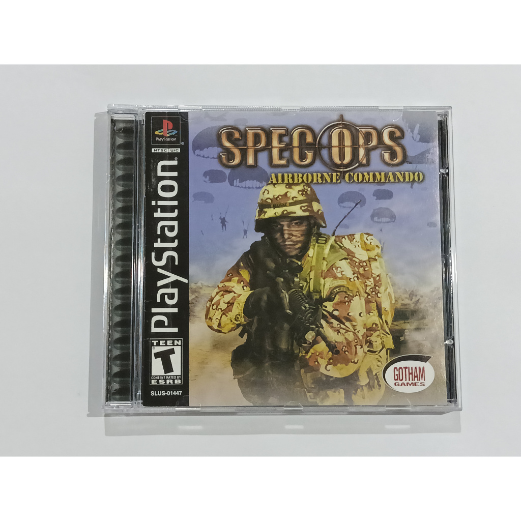 Spec Ops Airborne Commando p/ PS1 Original Usado