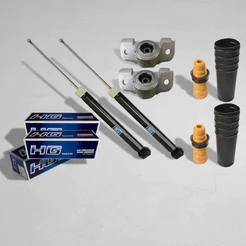 Par Amortecedor Traseiro Coxim Batente Gm Onix Prisma Sonic