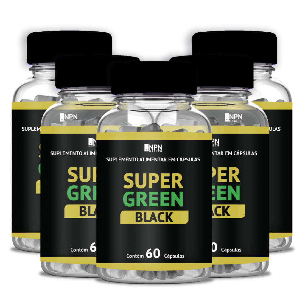 Super Green Black Original Cápsulas Envio Rápido Promoção em Oferta na Shopee