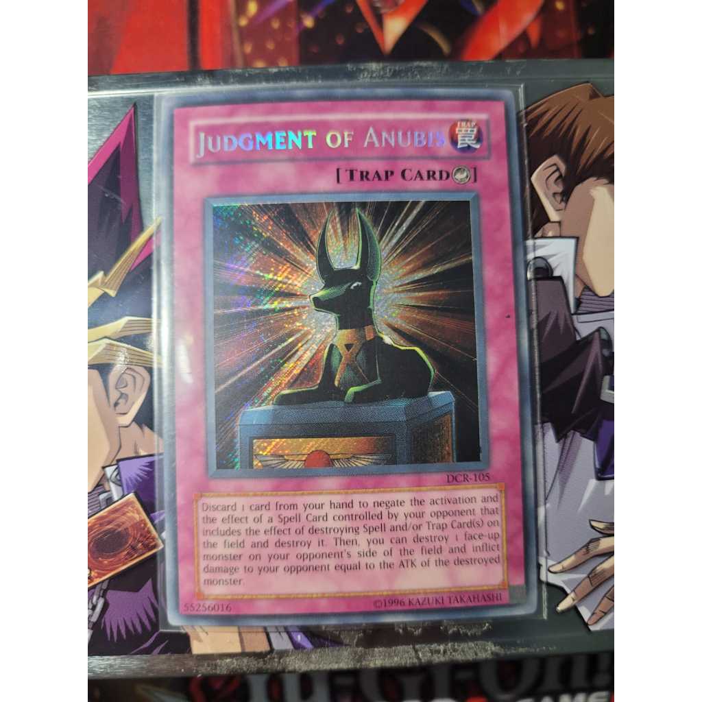 Judgment Of Anubis Julgamento de Anúbis Raridade Secret Dcr Yugioh Konami — R$ 109,90 em Shopee