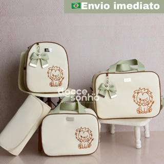 bolsa maternidade 4 peças com mochila e trocador para bebê menino/menina,Mala maternidade (AD NOVO) em Oferta na Shopee