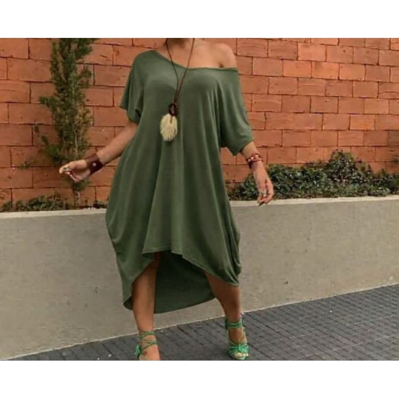 Vestido Mullet gola V
