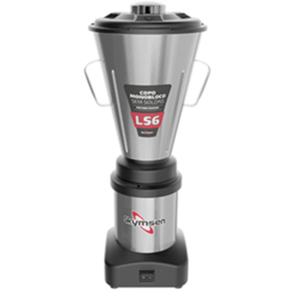 Liquidificador Industrial Skymsen 6 Litros Aço Inox 665W (Bivolt) Monobloco LS6 - Skymsen em Oferta na Shopee