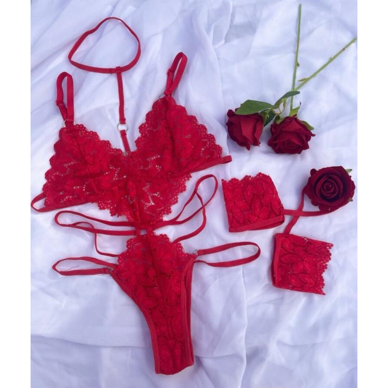 Body Feminino Renda Sem Bojo Lingerie Sexy em Oferta na Shopee