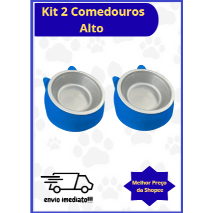 Comedouro Elevado Para Gatos 300ml Bebedouro Para Gatos Vasilha Removivel Comedouro Ergonomico em Oferta na Shopee