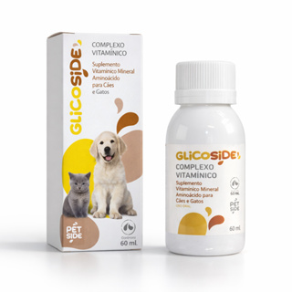 Glicoside Suplemento Aumenta Apetite Energia Em Cães Gatos 60ml em Oferta na Shopee