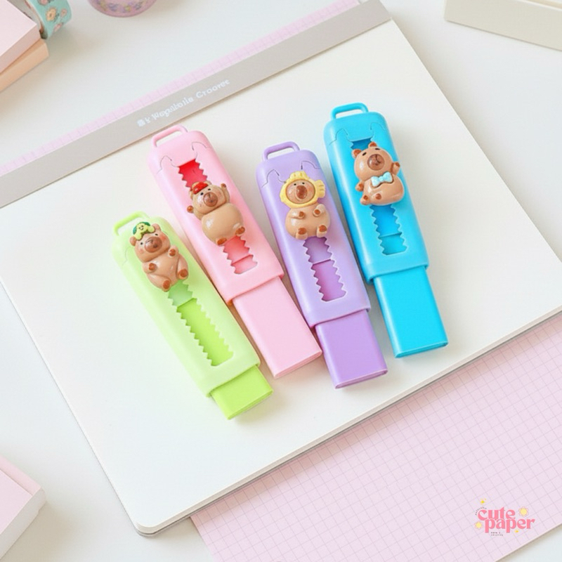 Kit 1/2/4/6 Borracha Retrátil 3D Push Pull Modelos Divertidos Papelaria Escolar Escritório em Oferta na Shopee