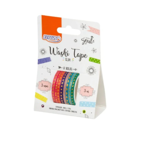 WASHI TAPE SLIM HOT STAMPING