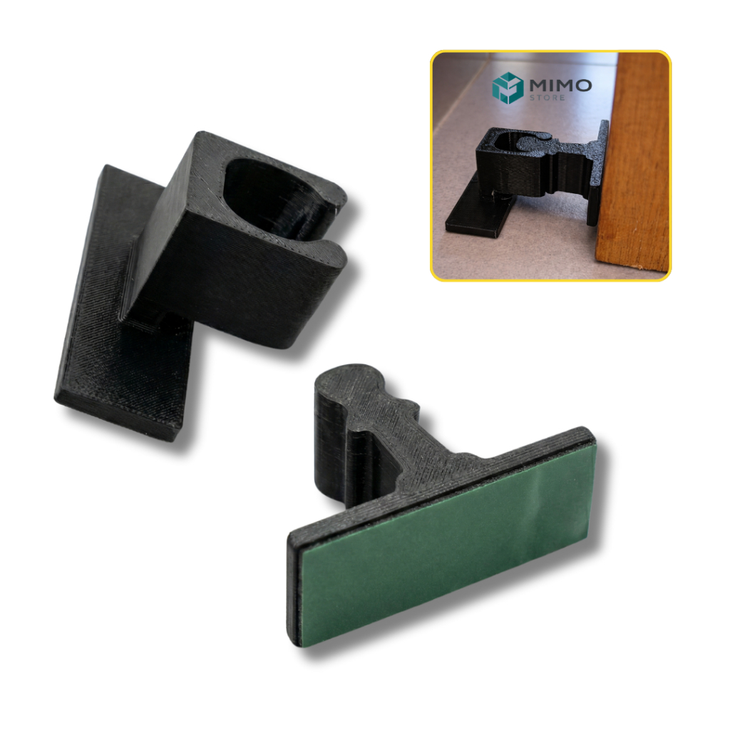 Trava de Porta com Dupla Face Super Forte | Não Fura e Alta Fixação em Oferta na Shopee