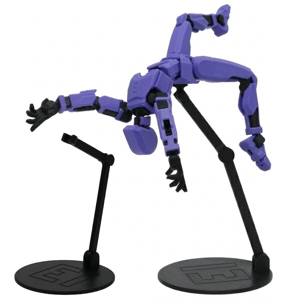 Display Suporte Base Apoio para Dummy 13 Action Figure Brinquedo Colecionável Várias Posições 3D