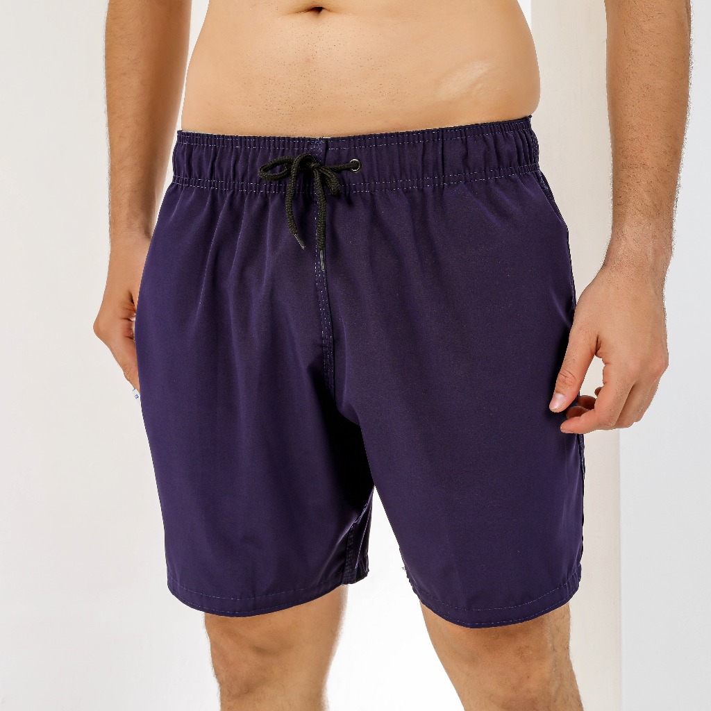 Short elastano masculino ideal para praia, piscina, caminhada e academia