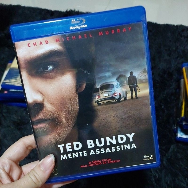 Blu Ray filme personalizado com caixa Ted Bundy Mente Assassina