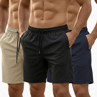 Kit 3 Shorts Masculinos Tactel  Elastano  Academia Corrida e Fitness com Conforto Total em Oferta na Shopee
