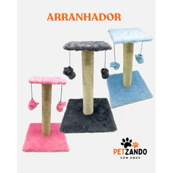 Brinquedo Pet: Arranhador Resistente Para Gatos Ativos Barcelona
