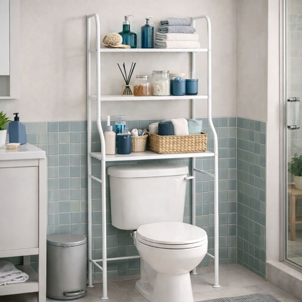 Rack Estante Para Banheiro Prateleira Vaso Sanitário