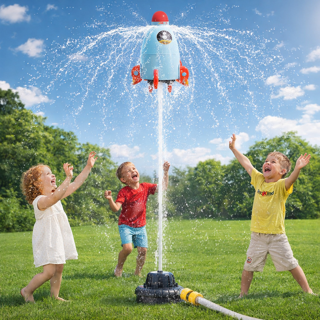 Foguete Água Brinquedo Aquático Divertido Praia Jardim Brinquedo Infantil Unissex em Oferta na Shopee