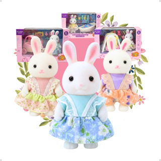 Brinquedo Casa Familia Coelho Playset Sweet Home Casinha De Coelhos em Oferta na Shopee