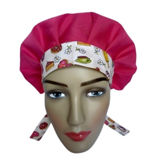 Touca de Amarrar De Cozinha Restaurante Lanchonete Padaria Confeitaria em Oferta na Shopee