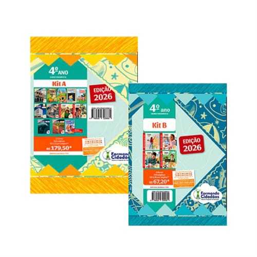 Formando Cidadãos 4º Ano KIT A e B (2026)
