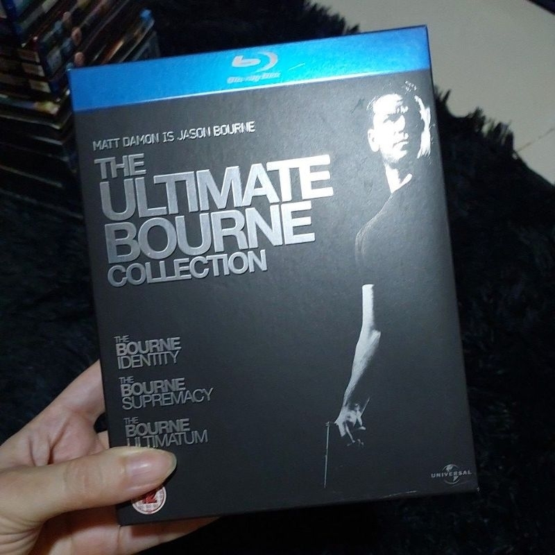 Blu Ray Box The Ultimate Bourne Collection - original e importado - assistido uma vez