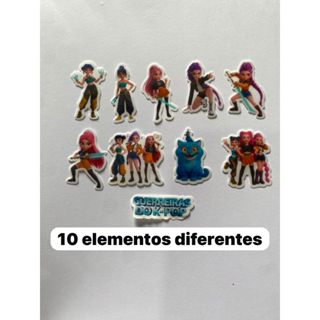 APLIQUE COMESTÍVEL EM PAPEL ARROZ  GUERREIRAS DO KPOP - K-POP (CARTELA RECORTADA) em Oferta na Shopee